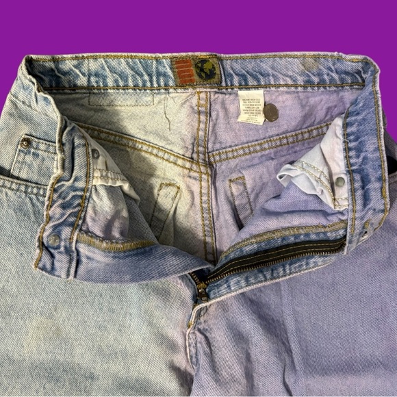 90s Reworked “Intro Jeans” Two-Tone Denim - Picture 4 of 4